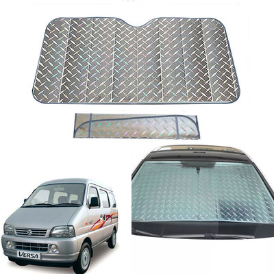 AUTO PEARL Dashboard, Windshield Sun Shade For Maruti Suzuki Versa(Grey)