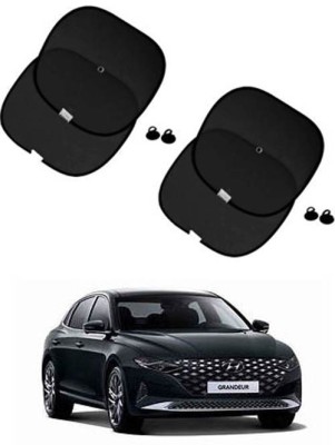 FKOK Side Window Sun Shade For Hyundai Universal For Car(Black)