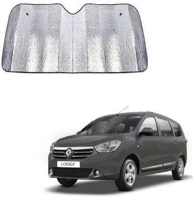 SPREADX Windshield Sun Shade For Renault Lodgy(Silver)
