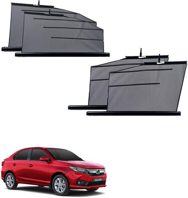 SS FOR YOUR SMART NEEDS Side Window Sun Shade For Honda Amaze(Black)
