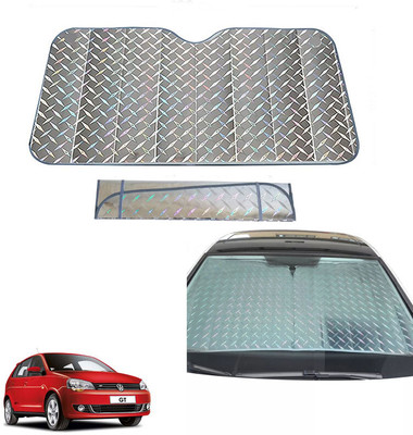 AUTO PEARL Dashboard, Windshield Sun Shade For Volkswagen Polo GT(Grey)