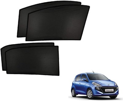 RAKRISH Side Window, Rear Window Sun Shade For Hyundai Santro Xing(Black)
