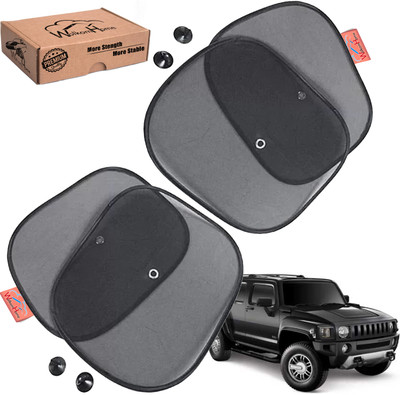 WolkomHome Side Window Sun Shade For Mahindra Logan(Black)