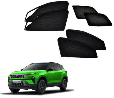 HARKRISH Side Window Sun Shade For Tata Harrier(Black)