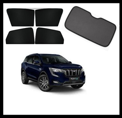 RAKRISH Rear Window, Side Window Sun Shade For Mahindra XUV 700(Black)