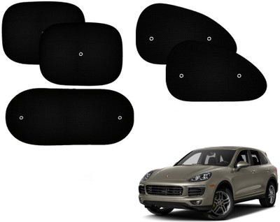 Automotive Prist Side Window Sun Shade For Porsche Cayenne(Black)