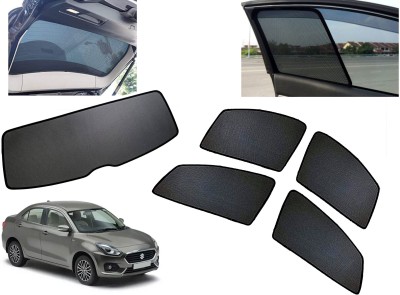 AUTO PEARL Side Window, Rear Window Sun Shade For Maruti Suzuki Swift Dzire(Black)