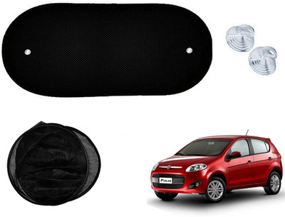 Automotive Prist Rear Window Sun Shade For Fiat Palio(Black)