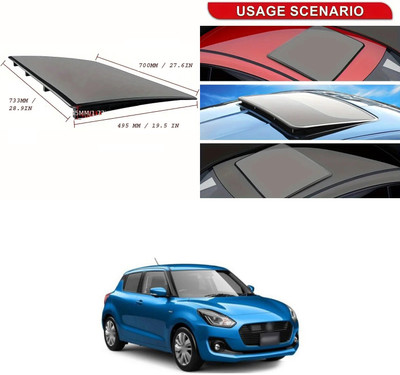 XZRTZ Sun Roof Sun Shade For Maruti Suzuki Alto 800(Black)