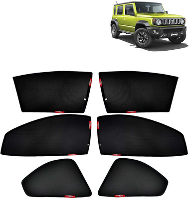 Kingsway Side Window, Rear Window Sun Shade For Maruti Suzuki(Black)