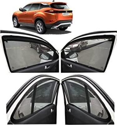 HARKRISH Side Window Sun Shade For Tata Harrier(Black)