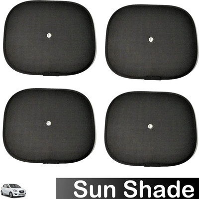 Rhtdm Side Window Sun Shade For Datsun Go, Universal For Car(Black)