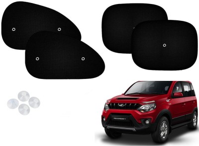 Automotive Prist Side Window Sun Shade For Mahindra Nuvosport(Black)