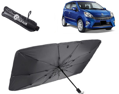 Selifaur Dashboard, Rear Window, Sun Roof, Windshield Sun Shade For Toyota Wego(Black)