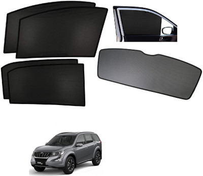 AuTO ADDiCT Side Window, Rear Window Sun Shade For Mahindra XUV 500(Black)