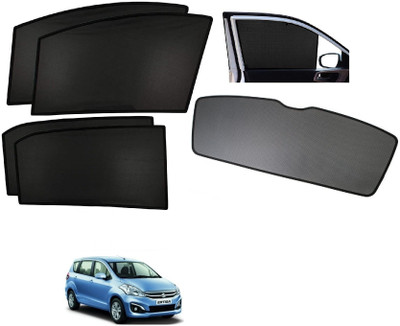 AuTO ADDiCT Side Window, Rear Window Sun Shade For Maruti Suzuki Ertiga(Black)