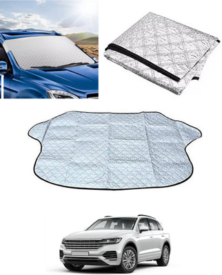 MSNP Windshield Sun Shade For Volkswagen Tiguan(Silver)