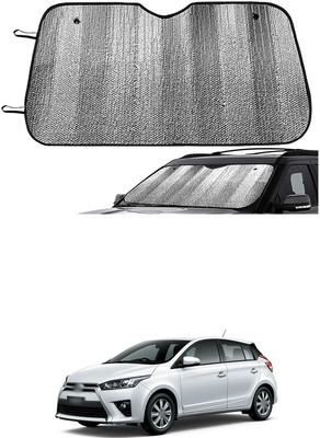 GONAMA Rear Window Sun Shade For Toyota Yaris(Silver)