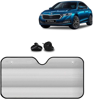 Kingsway Windshield, Dashboard, Rear Window Sun Shade For Skoda Octavia(Silver)