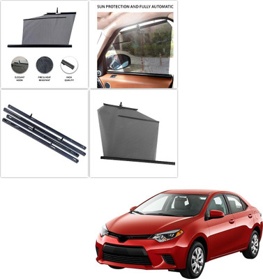 SS FOR YOUR SMART NEEDS Side Window Sun Shade For Toyota Corolla(Black)