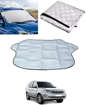 RKPSP Windshield Sun Shade For Tata Safari Storme(Silver)