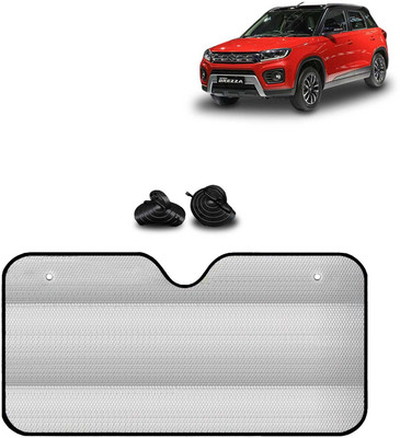 Kingsway Windshield, Dashboard Sun Shade For Maruti Suzuki Vitara Brezza(Silver)