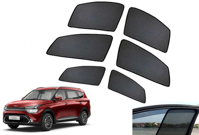 AUTO PEARL Side Window Sun Shade For Kia Carens(Black)