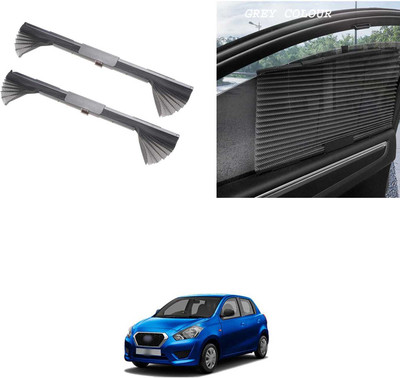 PRTEK Side Window Sun Shade For Datsun Go(Grey)