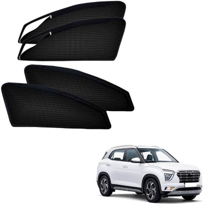 PEEPS STORE Side Window Sun Shade For Hyundai Creta(Black)