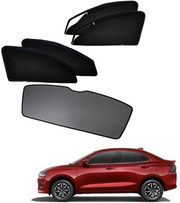RAKRISH Rear Window, Side Window Sun Shade For Maruti Suzuki Swift Dzire(Black)