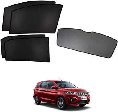 RAKRISH Rear Window, Side Window Sun Shade For Maruti Suzuki Ertiga(Black)