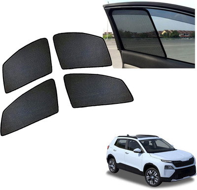 PEEPS STORE Side Window Sun Shade For Skoda(Black)