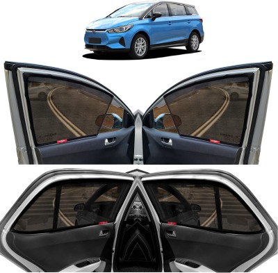 Kingsway Side Window Sun Shade For Universal For Car(Black)