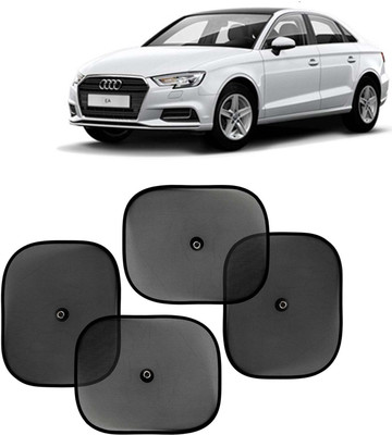 Kingsway Side Window, Rear Window, Windshield Sun Shade For Audi A3(Black)