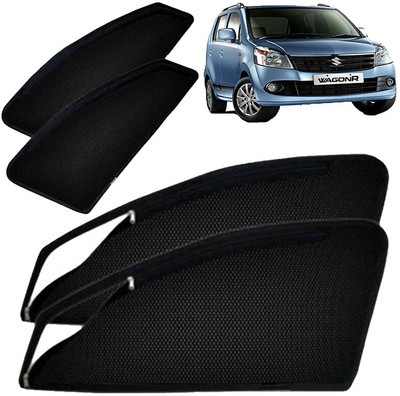 RAKRISH COLLECTION Rear Window, Side Window Sun Shade For Maruti Suzuki WagonR(Black)