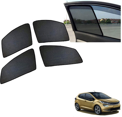 PEEPS STORE Side Window Sun Shade For Tata Altroz(Black)