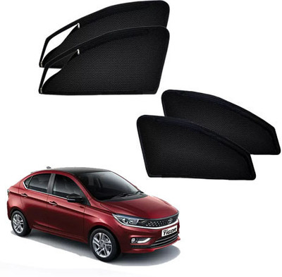 HARKRISH Side Window Sun Shade For Tata Tigor(Black)