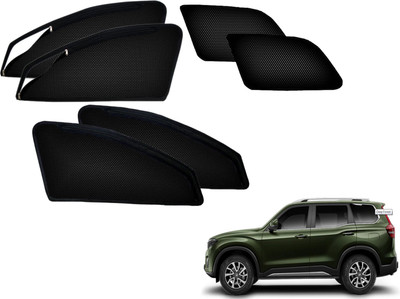 PEEPS STORE Rear Window, Side Window Sun Shade For Mahindra New Scorpio(Black)
