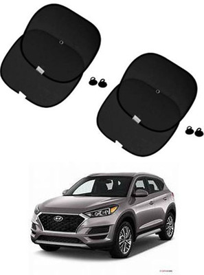 FKOK Side Window Sun Shade For Hyundai Tucson(Black)