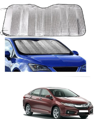 ROSHNEER ENTERPRISES Windshield Sun Shade For Honda City(Silver)