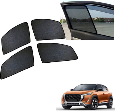 PEEPS STORE Side Window Sun Shade For Nissan Magnite(Black)