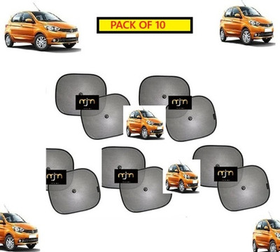 MJM Side Window Sun Shade For Tata Nexon(Black)