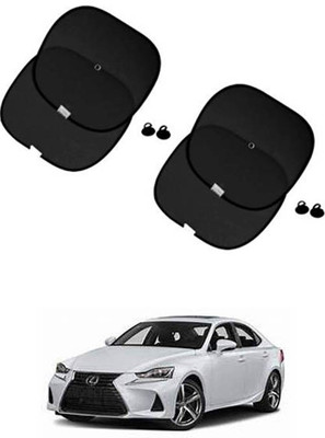 FKOK Side Window Sun Shade For Universal For Car Lexus(Black)