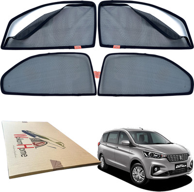 WolkomHome Side Window Sun Shade For Maruti Suzuki Ertiga(Black)