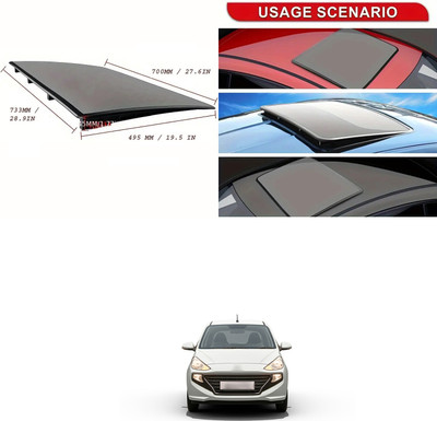 XZRTZ Sun Roof Sun Shade For Hyundai Universal For Car(Black)