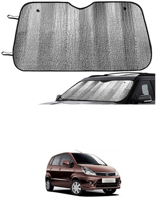 GONAMA Side Window Sun Shade For Maruti Suzuki Universal For Car(Silver)