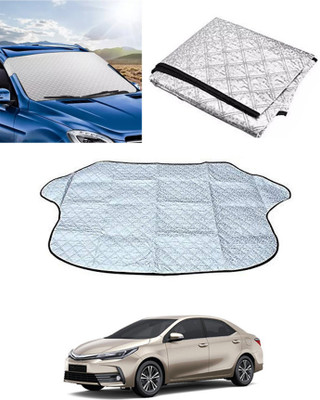 MSNP Windshield Sun Shade For Toyota Altis(Silver)
