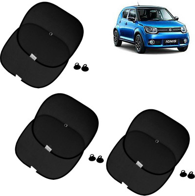 VOCADO Side Window Sun Shade For Universal For Car Universal For Car(Black)
