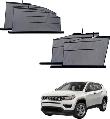 SS Zeeber Side Window Sun Shade For Jeep Compass(Black)