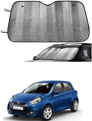 GONAMA Rear Window Sun Shade For Renault Pulse(Silver)